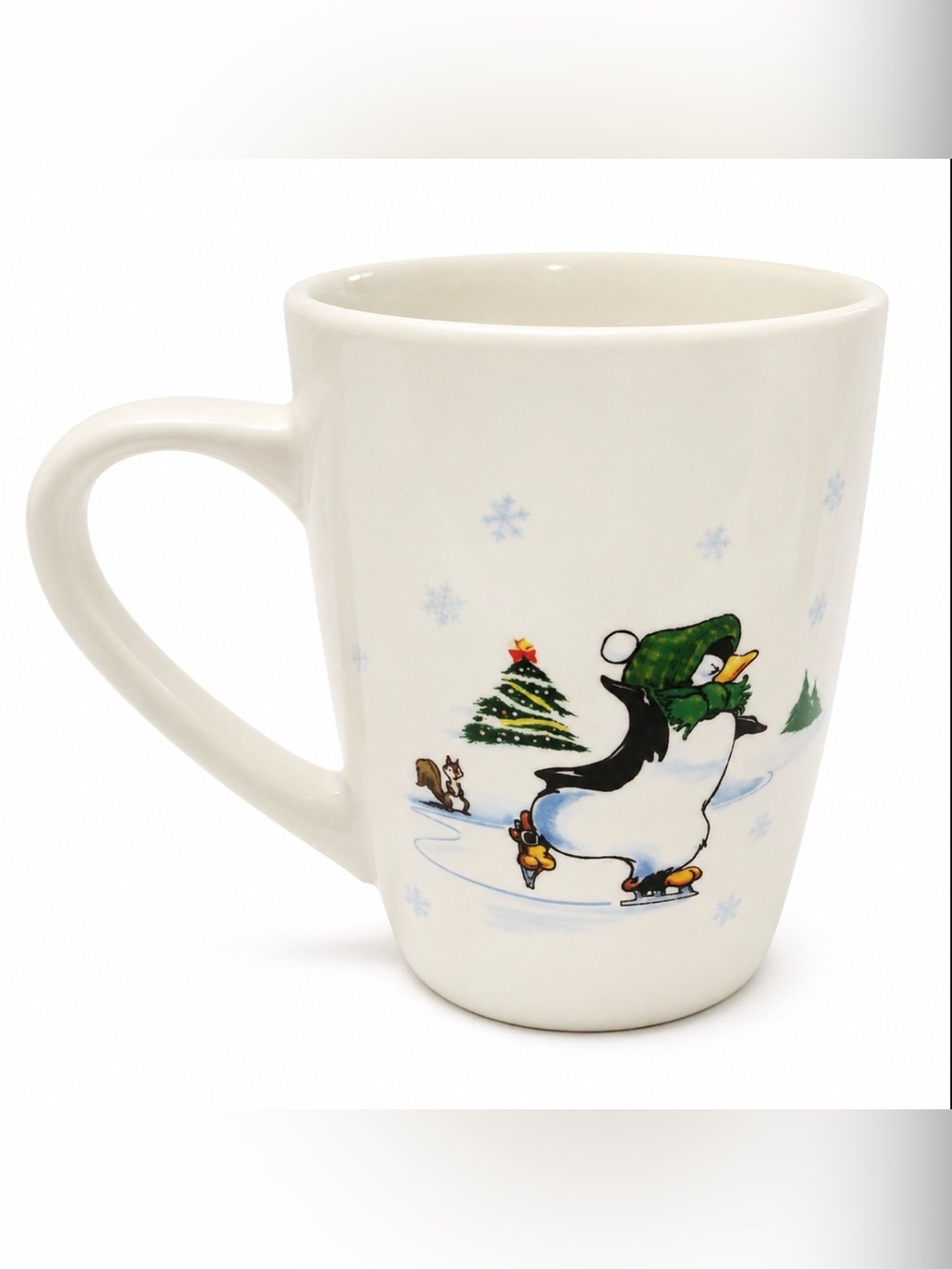 Mulberry Skating Penguin Mug Cup Vintage Absolutely Adorable!!